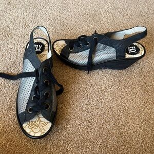 Fly London Lace up Sandals